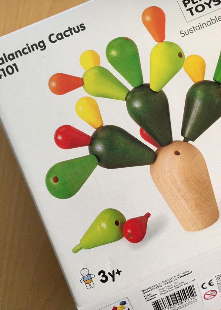 balancing cactus cadeau enfant blog maman thereseandthekids